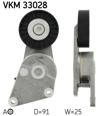 Galet-tendeur de courroie d'accessoires SKF VKM 33028
